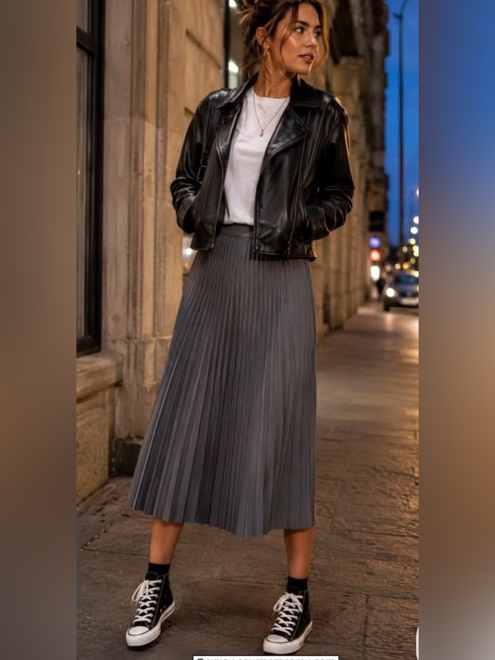 Banana Republic Pleated Skirt